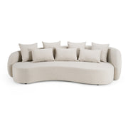 Tabarca - Outdoor Beige Fabric 4 Seat Sofa — view 2