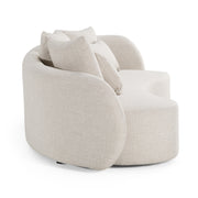 Tabarca - Outdoor Beige Fabric 4 Seat Sofa — view 4