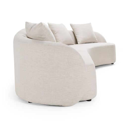 Tabarca - Outdoor Beige Fabric Sectional Sofa — view 2