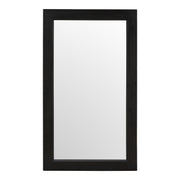 Tabitha Modern Dark Brown Recycled Pine Mirror — view 3