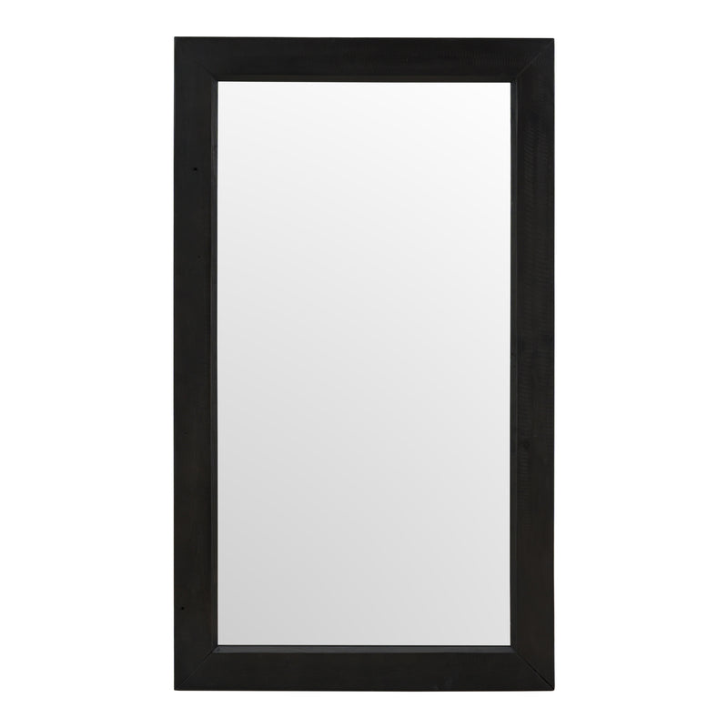 Tabitha Modern Dark Brown Recycled Pine Mirror — view 3