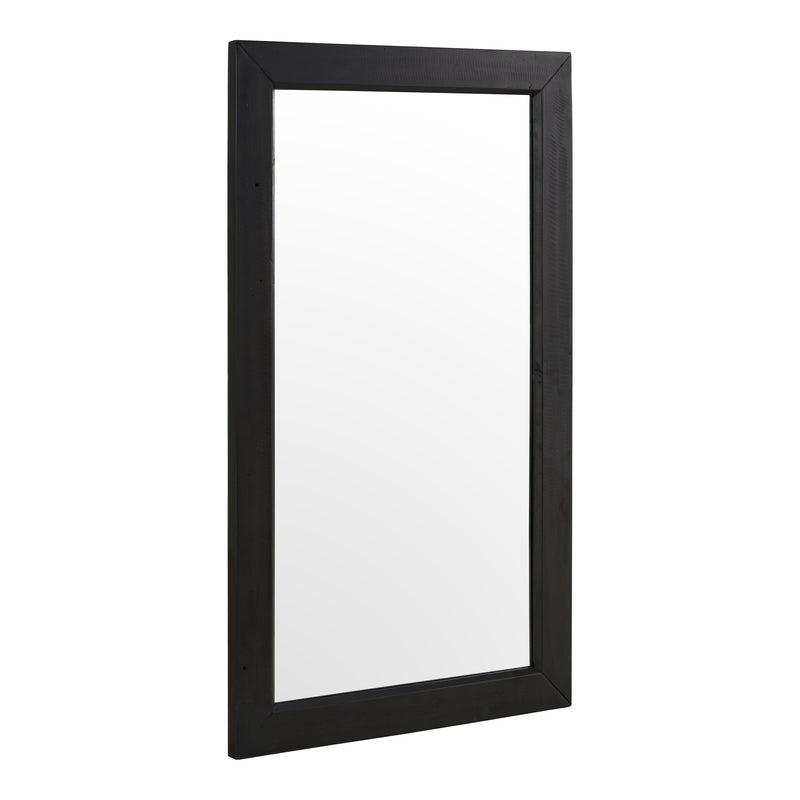 Tabitha Modern Dark Brown Recycled Pine Mirror — view 4
