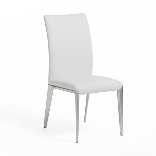Taryn - Modern White Dining Chair (Set of 2) — view 2