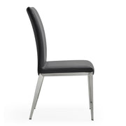 Taryn - Modern Dark Grey Dining Chair (Set of 2) — view 5