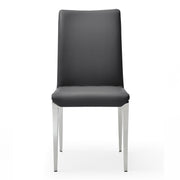 Taryn - Modern Dark Grey Dining Chair (Set of 2) — view 4
