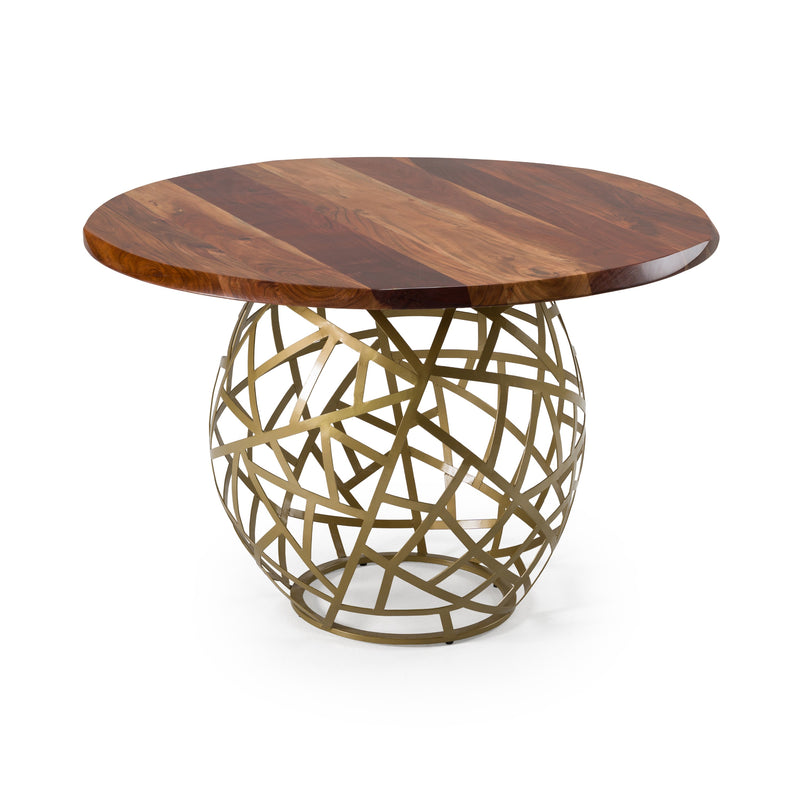 Taylor - Round 47" Live Edge Dining Table — view 2