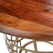 Taylor - Round 47" Live Edge Dining Table — view 4