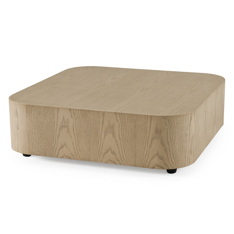 Teller Modern Square Low Coffee Table — view 2