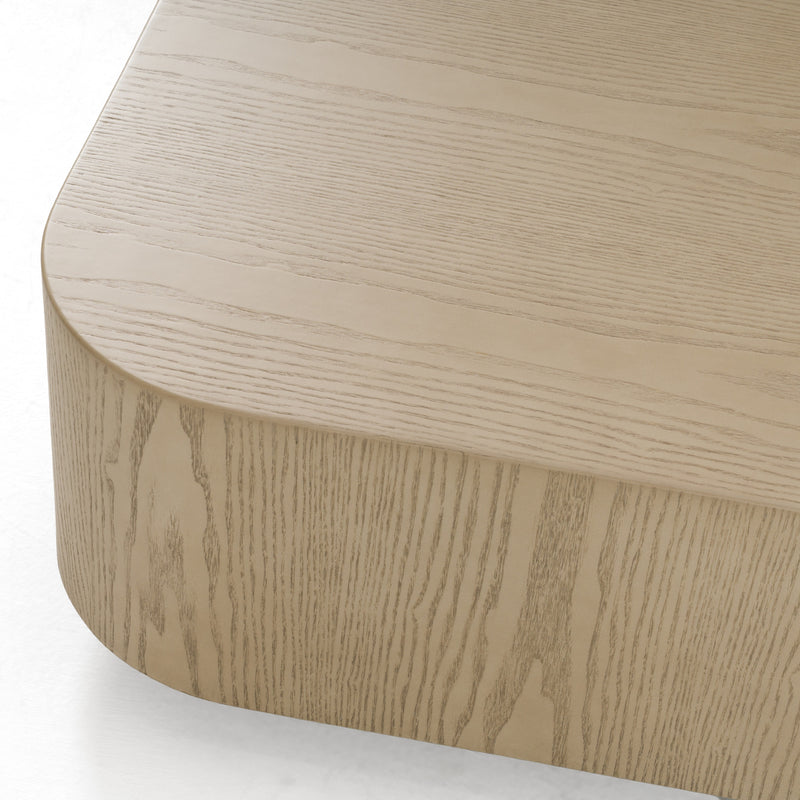 Teller Modern Square Low Coffee Table — view 3