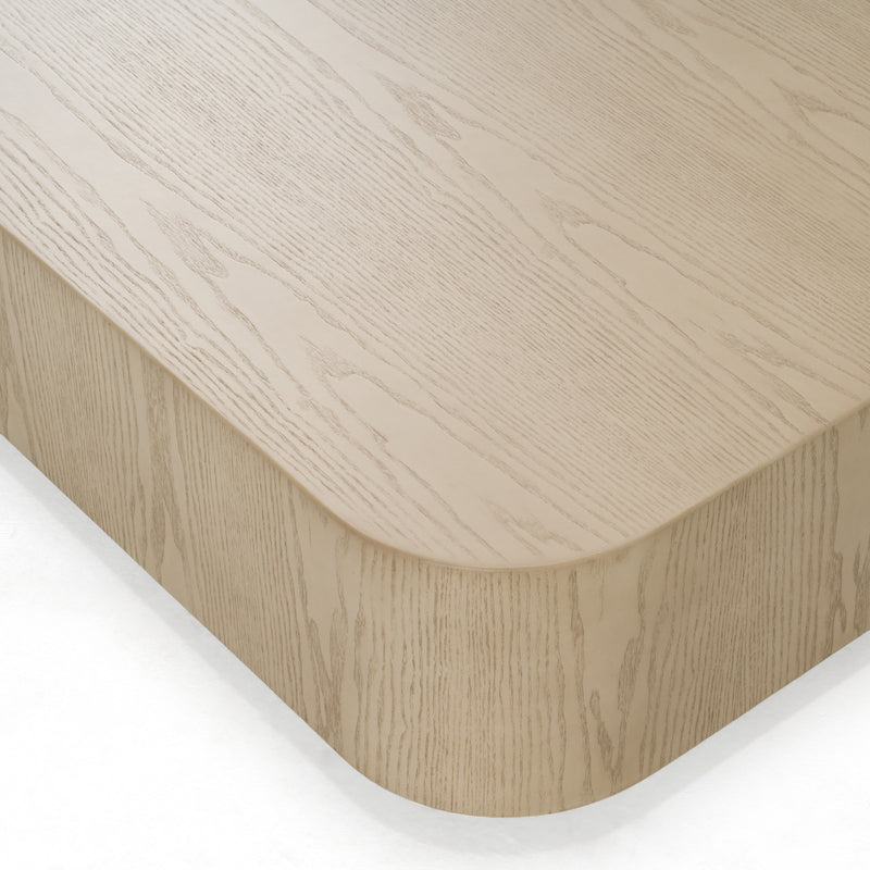 Teller Modern Square Low Coffee Table — view 4