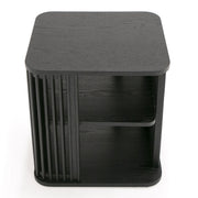 Thayne - Modern Mid Century Black Ash End Table — view 3