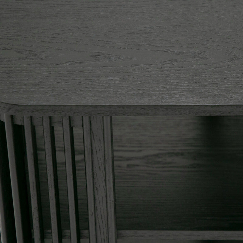 Thayne - Modern Mid Century Black Ash End Table — view 4