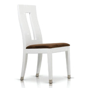Thor Modern White Glossy Dining Chair — view 3