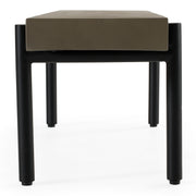 Timlin - Modern Concrete & Metal Bench — view 2