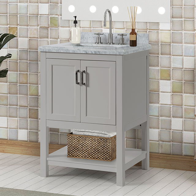 Reston Vanity with Top/ Sink - R&R Furniture Gallery (Fountain Valley, CA)