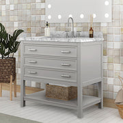 Reston Vanity with Top/ Sink - R&R Furniture Gallery (Fountain Valley, CA)