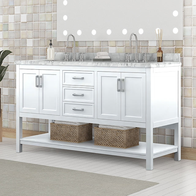 Reston Vanity with Top/ Sink - R&R Furniture Gallery (Fountain Valley, CA)
