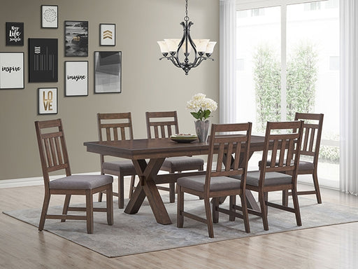 Pottsville 7 Pc. Dining Set - R&R Furniture Gallery (Fountain Valley, CA)
