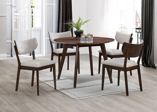 Onaka 5 Pc. Round Table Dining Set - R&R Furniture Gallery (Fountain Valley, CA)