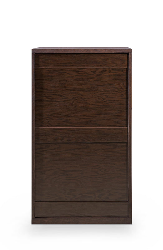 Torino Modern Brown Oak & Grey Chest — view 4