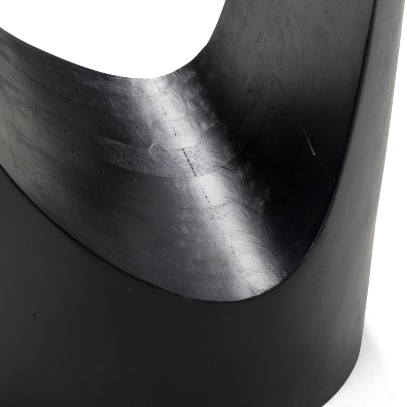 Tracy - Modern Black End Table — view 3