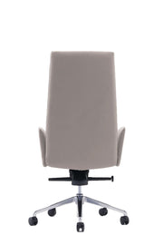 Tricia - Modern Grey High Back Executive Office Chair — view 4