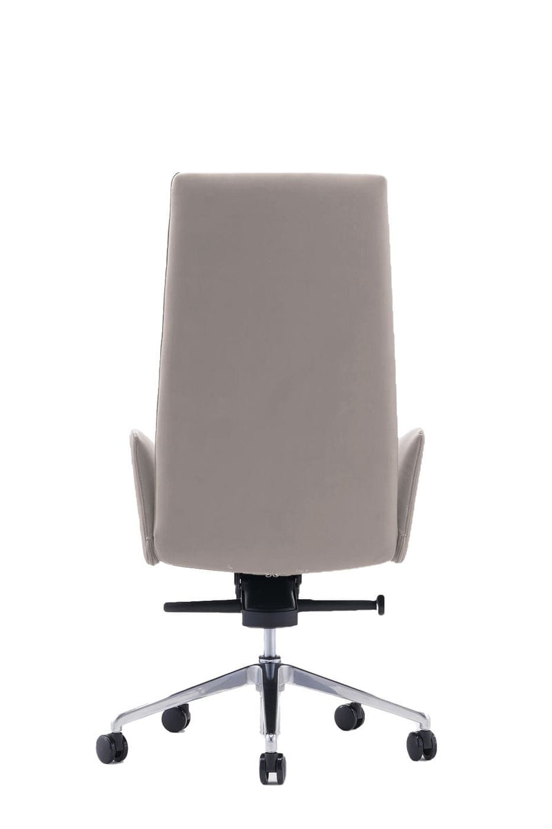 Tricia - Modern Grey High Back Executive Office Chair — view 4