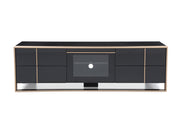 Cartier Modern Black & Rosegold TV Stand