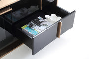 Cartier Modern Black & Rosegold TV Stand — view 2
