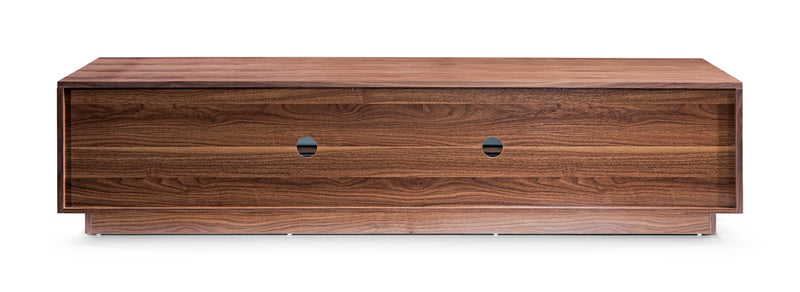 Frost Modern Small Walnut TV Stand — view 4
