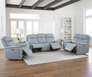 Parker Living Cascade - Seamist Grey Power Reclining Loveseat