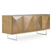 Vanguard - Modern Antique Brass Buffet — view 2