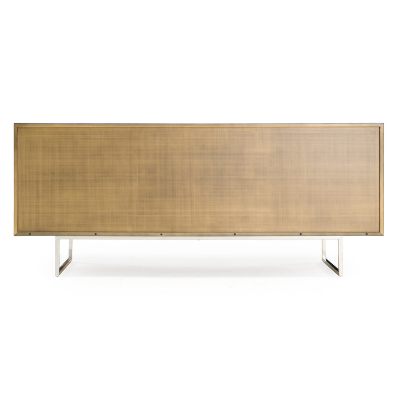 Vanguard - Modern Antique Brass Buffet — view 3