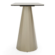 Vela - Modern Ceramic + Brass Console Table — view 3