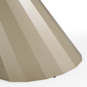 Vela - Modern Ceramic + Brass Console Table — view 4