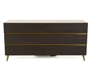 Velondra - Modern Eucalypto + Marble Dresser — view 4