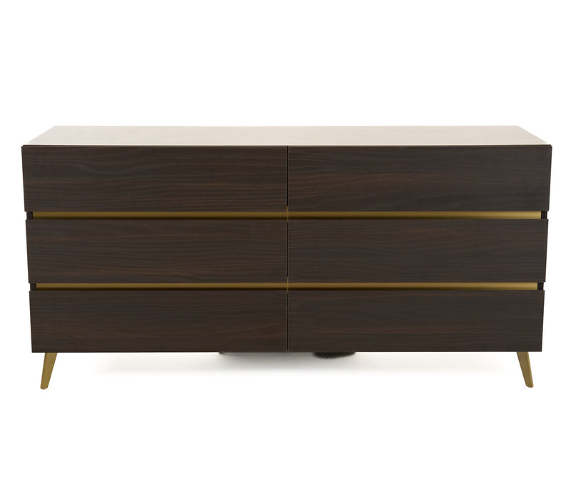 Velondra - Modern Eucalypto + Marble Dresser — view 4
