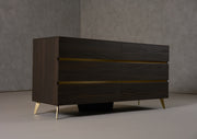 Velondra - Modern Eucalypto + Marble Dresser — view 3