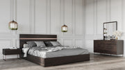 Benzon Italian Modern Dark Rovere Mirror — view 2