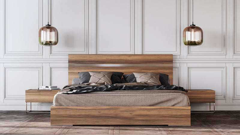 Lorenzo Italian Modern Light Oak Nightstand — view 2