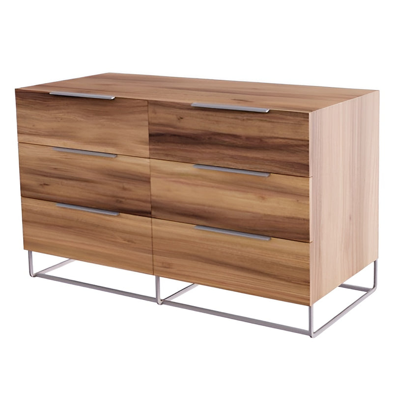 Lorenzo Italian Modern Light Oak Dresser — view 3