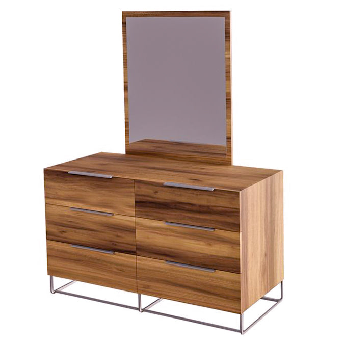 Lorenzo Italian Modern Light Oak Dresser — view 4