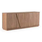 Victoria - Italian Modern Walnut Caracalla Buffet — view 4