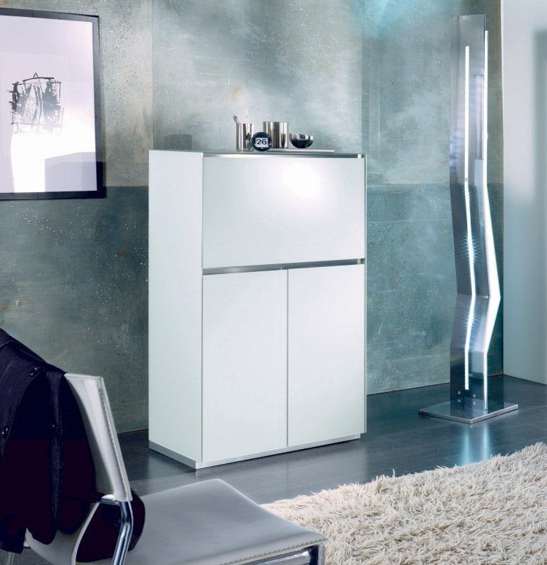 VR275 Verona White TV Entertainment System Made In Italy — view 5