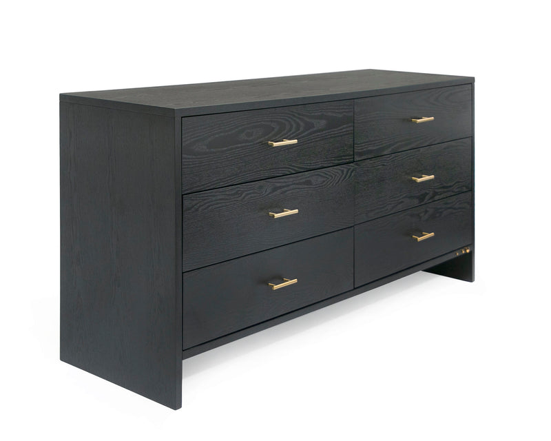 Wales Modern Grey Ash Dresser — view 2