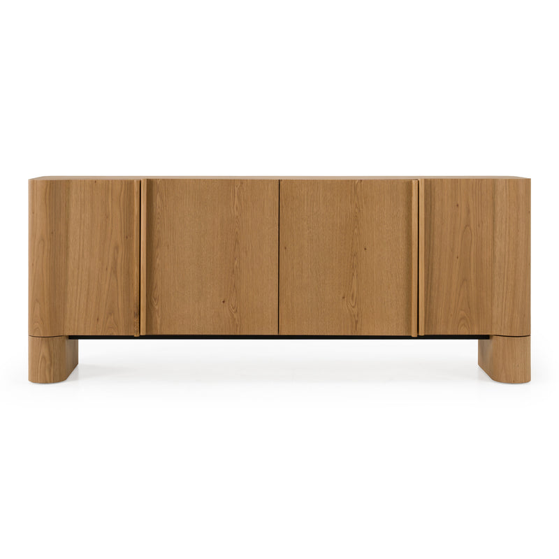 Walbrook - Modern White Oak Buffet — view 2
