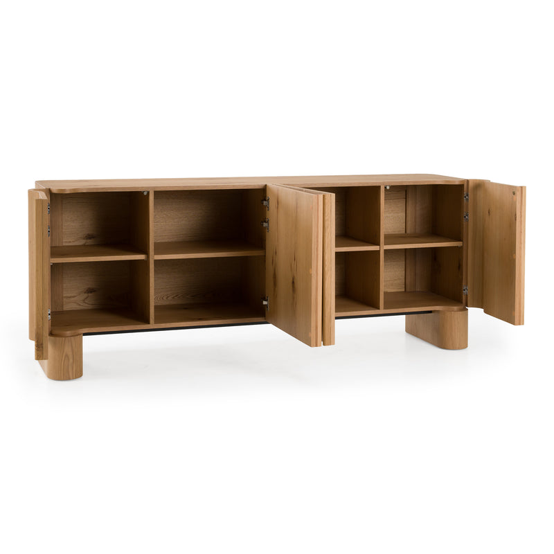 Walbrook - Modern White Oak Buffet — view 4