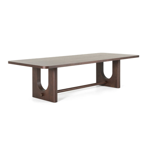 Walz - Modern Brown Oak Rectangular Dining Table