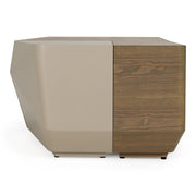 Wasson - Contemporary 4-Piece Buckwheat + Taupe Coffee Table Set — view 3