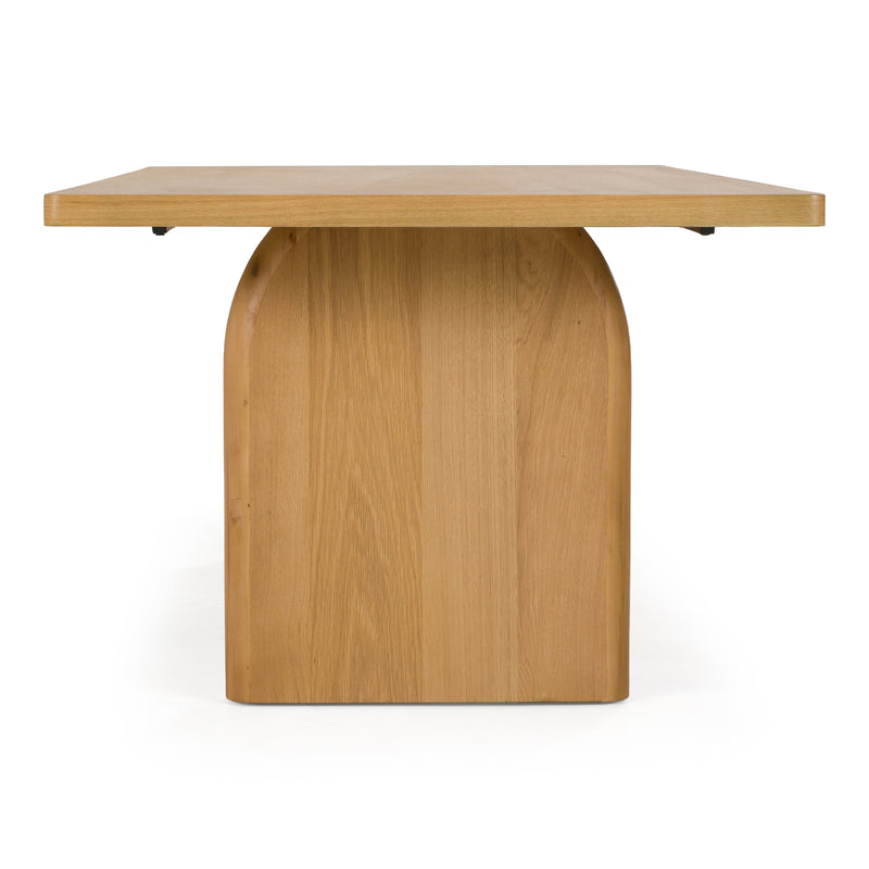 Weaver - Modern Oak Dining Table — view 2